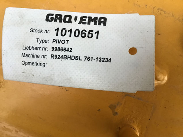 Liebherr R914B / R924 B - Implemento: foto 5 Liebherr R914B / R924 B - Implemento: foto 5