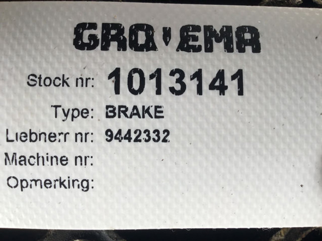 Liebherr Brake Housing - Piezas de freno: foto 4 Liebherr Brake Housing - Piezas de freno: foto 4