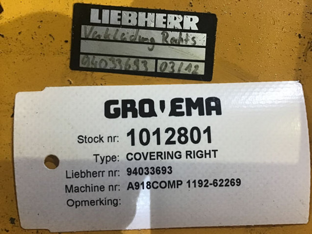 Liebherr Covering Right - Parachoques: foto 3 Liebherr Covering Right - Parachoques: foto 3