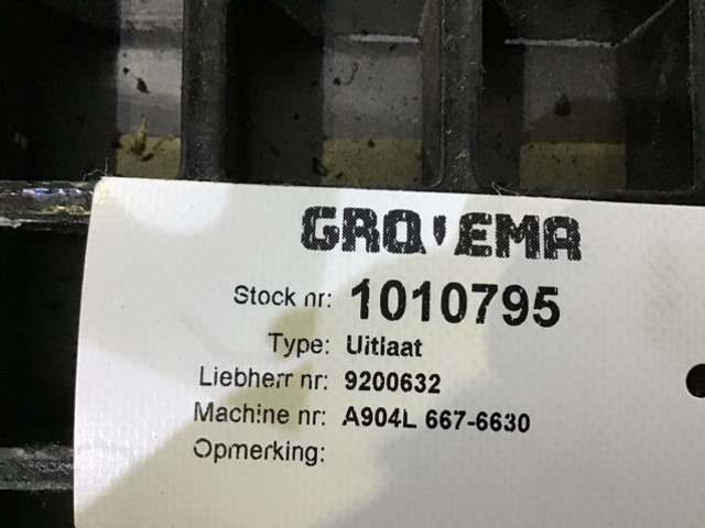 Liebherr Exhaust Silencer - Silenciador: foto 5 Liebherr Exhaust Silencer - Silenciador: foto 5