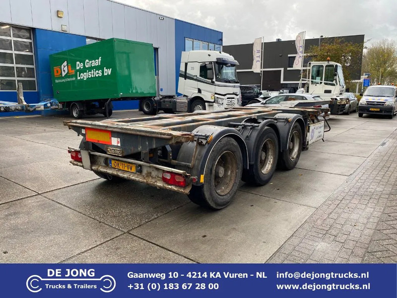 D-Tec FT-43-03V / Flexitrailer / 3x Extendable / SAF / 1x Lift Axle - Semirremolque portacontenedore/ Intercambiable: foto 1 D-Tec FT-43-03V / Flexitrailer / 3x Extendable / SAF / 1x Lift Axle - Semirremolque portacontenedore/ Intercambiable: foto 1