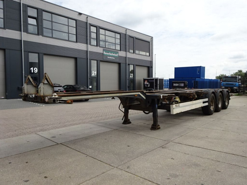 Kögel SW24 Container Chassis / 2x Extendable / BPW + Drum - Semirremolque portacontenedore/ Intercambiable: foto 4 Kögel SW24 Container Chassis / 2x Extendable / BPW + Drum - Semirremolque portacontenedore/ Intercambiable: foto 4