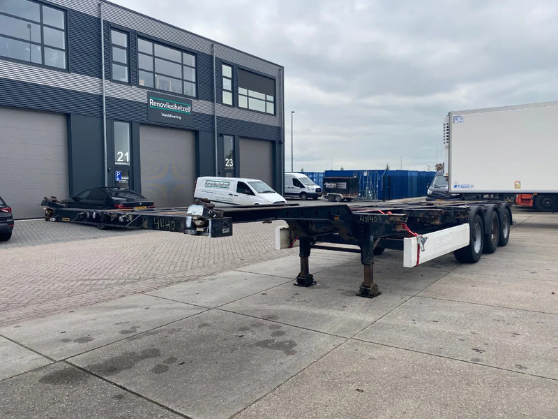 Krone SD 27 / Container Chassis / BPW + Disc / 1x Extendable / 1x Lift Axle - Semirremolque portacontenedore/ Intercambiable: foto 4 Krone SD 27 / Container Chassis / BPW + Disc / 1x Extendable / 1x Lift Axle - Semirremolque portacontenedore/ Intercambiable: foto 4