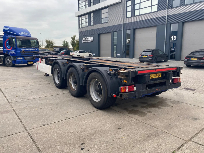 Krone SD 27 / Container Chassis / BPW + Disc / 1x Extendable / 1x Lift Axle - Semirremolque portacontenedore/ Intercambiable: foto 3 Krone SD 27 / Container Chassis / BPW + Disc / 1x Extendable / 1x Lift Axle - Semirremolque portacontenedore/ Intercambiable: foto 3