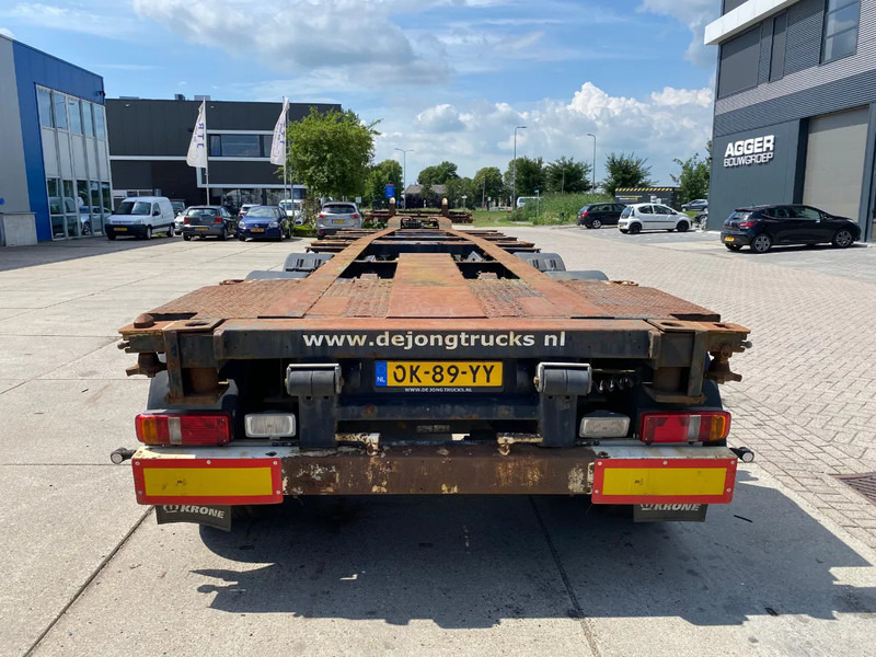 Krone SD Chassis / ADR / 2x Extendable / MB + Disc / 2x Lift Axle - Semirremolque portacontenedore/ Intercambiable: foto 2 Krone SD Chassis / ADR / 2x Extendable / MB + Disc / 2x Lift Axle - Semirremolque portacontenedore/ Intercambiable: foto 2