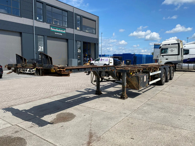 Krone SD Chassis / ADR / 2x Extendable / MB + Disc / 2x Lift Axle - Semirremolque portacontenedore/ Intercambiable: foto 4 Krone SD Chassis / ADR / 2x Extendable / MB + Disc / 2x Lift Axle - Semirremolque portacontenedore/ Intercambiable: foto 4