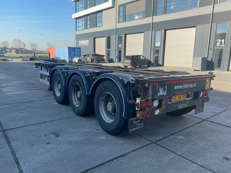 Pacton TXC 343 Multi / 3x Extendable / 1x Lift Axle - Semirremolque portacontenedore/ Intercambiable: foto 3 Pacton TXC 343 Multi / 3x Extendable / 1x Lift Axle - Semirremolque portacontenedore/ Intercambiable: foto 3