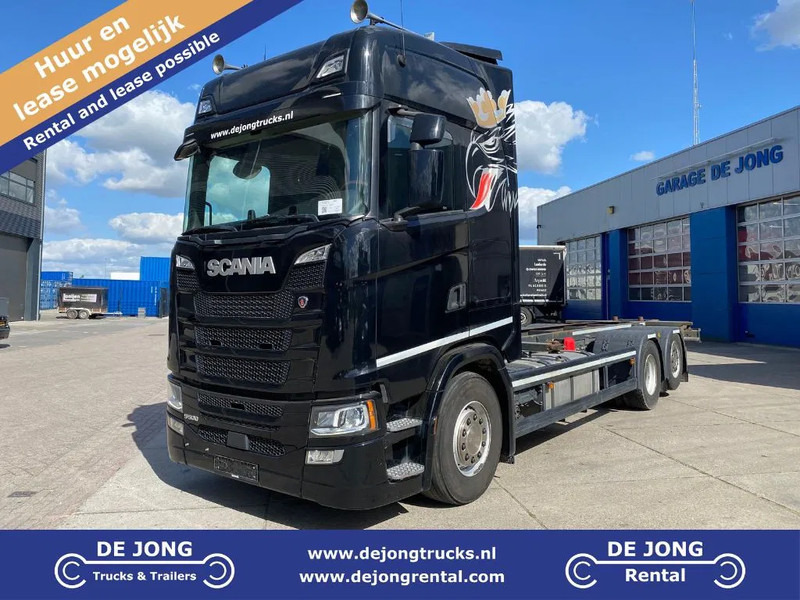 Scania S500 NGS BDF / Retarder / 6x2 / 2x Tank - Camión portacontenedore/ Intercambiable: foto 1 Scania S500 NGS BDF / Retarder / 6x2 / 2x Tank - Camión portacontenedore/ Intercambiable: foto 1