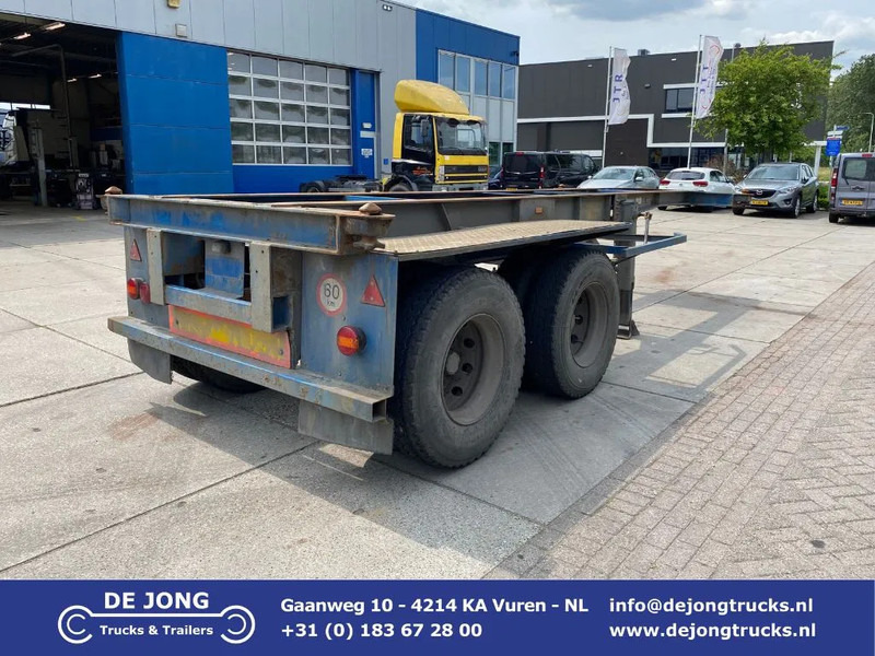 Van Hool 20FT Chassis / Steel Suspension / Double Air - Semirremolque portacontenedore/ Intercambiable: foto 1 Van Hool 20FT Chassis / Steel Suspension / Double Air - Semirremolque portacontenedore/ Intercambiable: foto 1