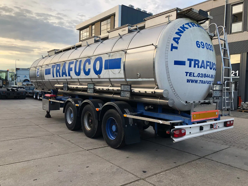 Van Hool Tank / 33.280 LT / 4 compartments / ADR / Inox - Semirremolque cisterna: foto 3 Van Hool Tank / 33.280 LT / 4 compartments / ADR / Inox - Semirremolque cisterna: foto 3