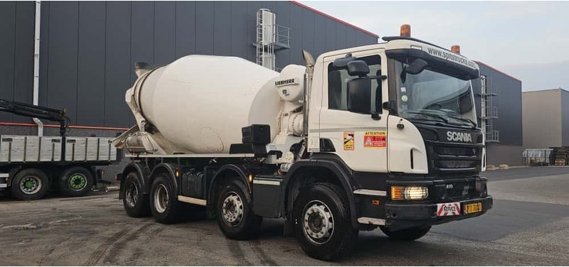 Scania P410 Mixer 9m3 LIEBHERR - Camión hormigonera: foto 3 Scania P410 Mixer 9m3 LIEBHERR - Camión hormigonera: foto 3