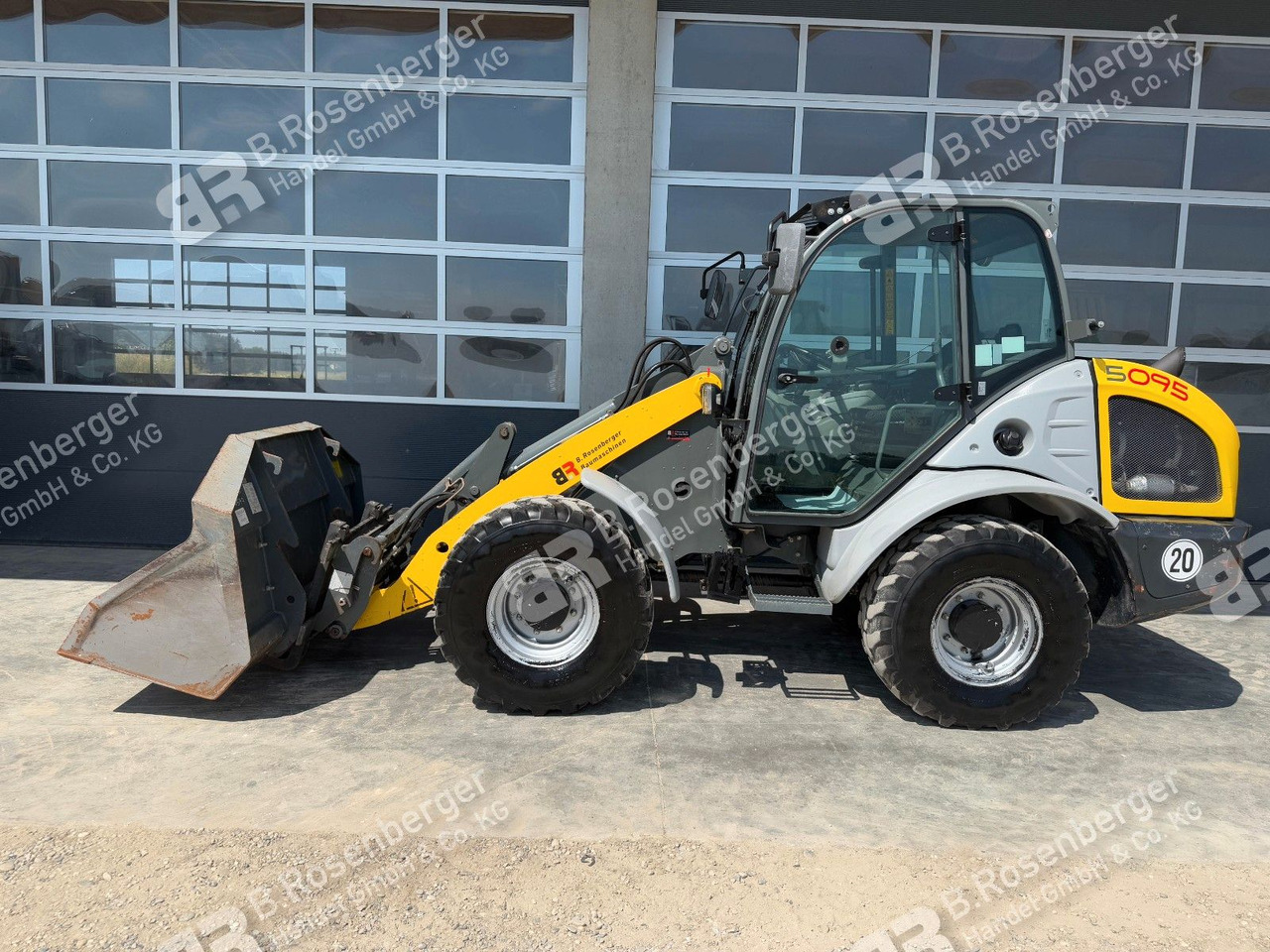 Kramer 5095 Radlader / Bj2017 / nur 1911h - Cargadora de ruedas: foto 2 Kramer 5095 Radlader / Bj2017 / nur 1911h - Cargadora de ruedas: foto 2