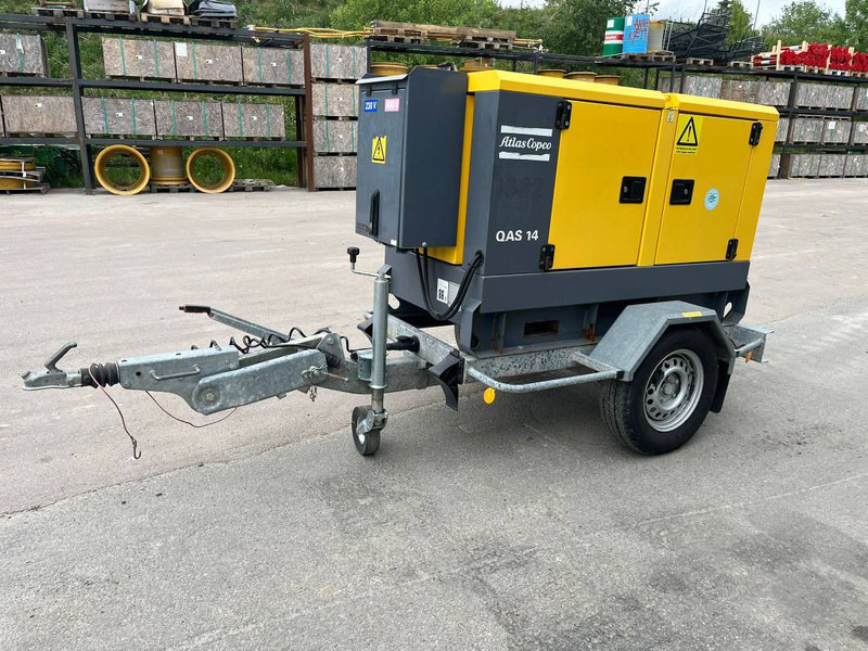 Atlas-Copco QAS 14 ST3 - Generador industriale: foto 1 Atlas-Copco QAS 14 ST3 - Generador industriale: foto 1