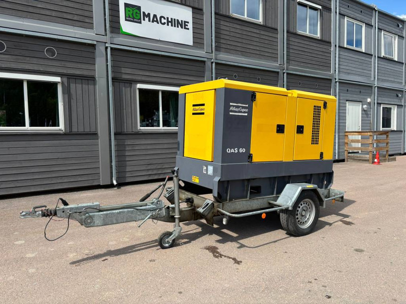 Atlas-Copco QAS 60 ST3 - Generador industriale: foto 1 Atlas-Copco QAS 60 ST3 - Generador industriale: foto 1