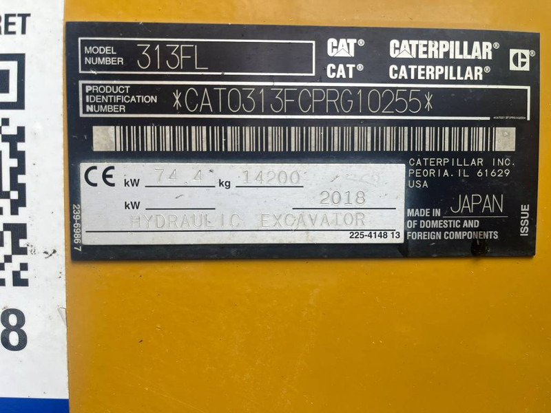 Cat 313 F L - Excavadora de cadenas: foto 5 Cat 313 F L - Excavadora de cadenas: foto 5