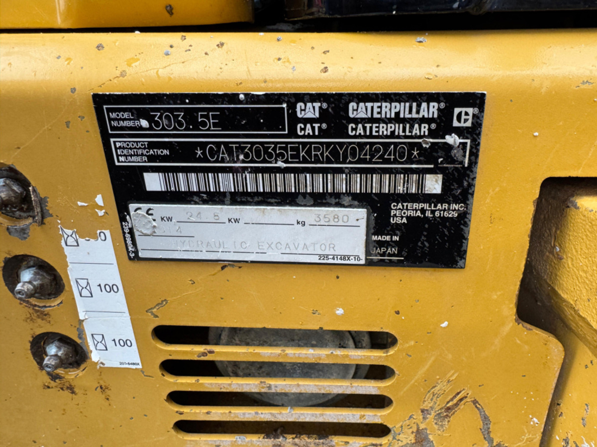 Leasing de CATERPILLAR 303.5 E Powertilt CATERPILLAR 303.5 E Powertilt: foto 12 Leasing de CATERPILLAR 303.5 E Powertilt CATERPILLAR 303.5 E Powertilt: foto 12