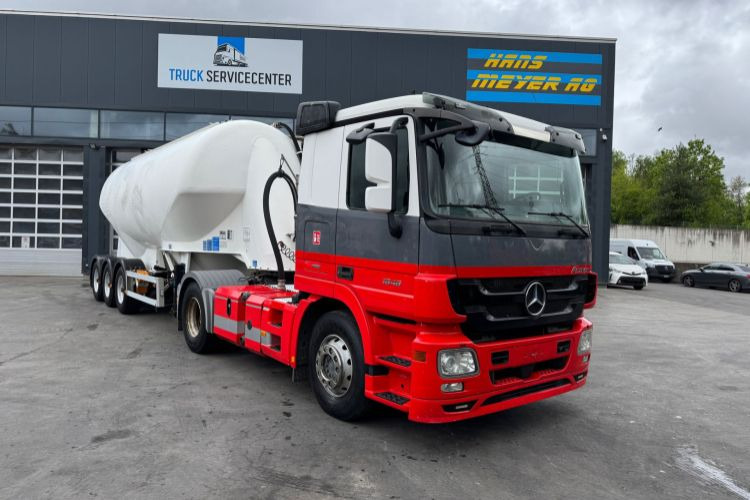 Mercedes-Benz Actros 1846 4x2 Feldbinder Silo 34m3 - Cabeza tractora: foto 2 Mercedes-Benz Actros 1846 4x2 Feldbinder Silo 34m3 - Cabeza tractora: foto 2