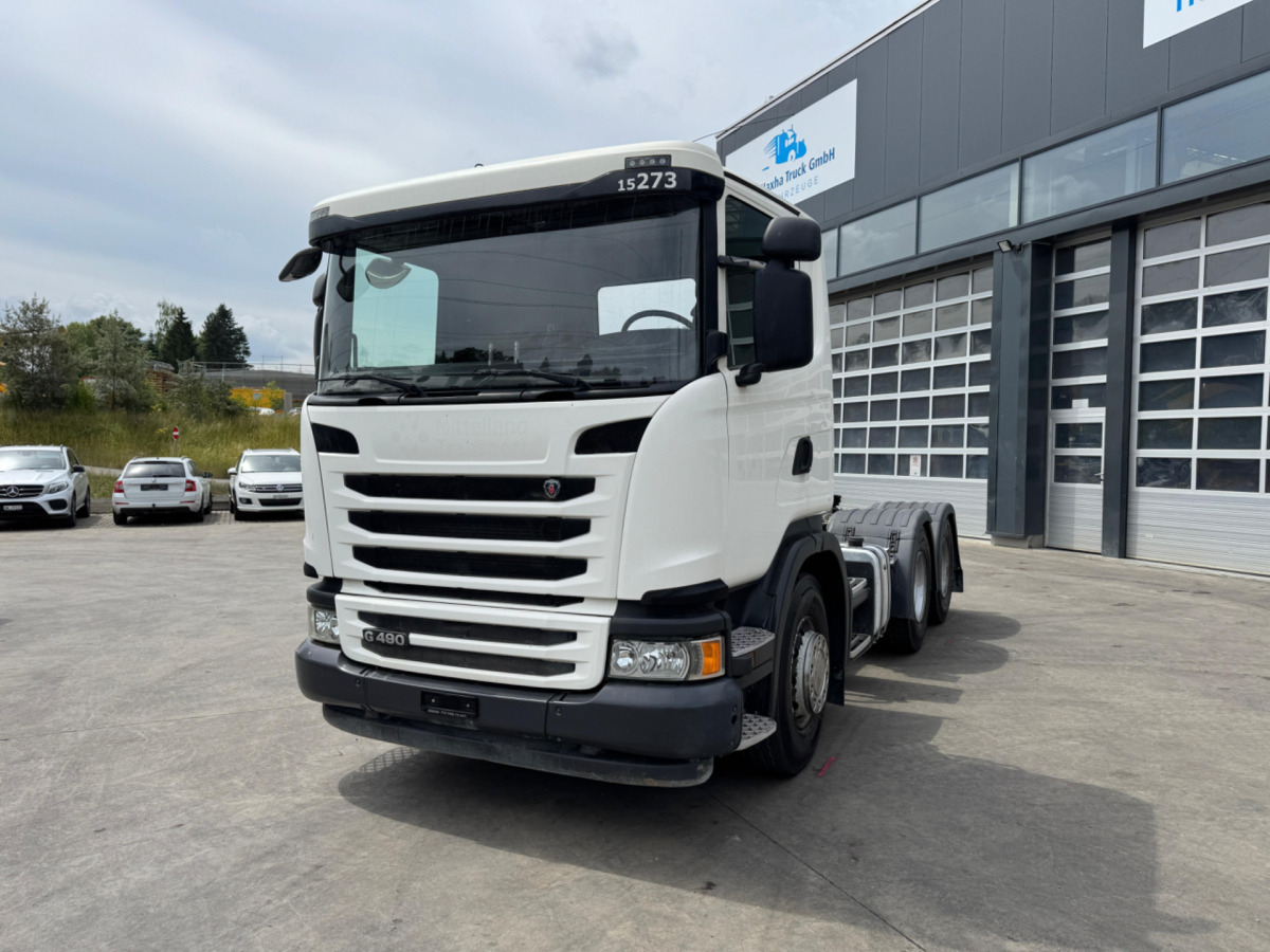 SCANIA G490 6x4 Kippauflieger - Cabeza tractora: foto 1 SCANIA G490 6x4 Kippauflieger - Cabeza tractora: foto 1