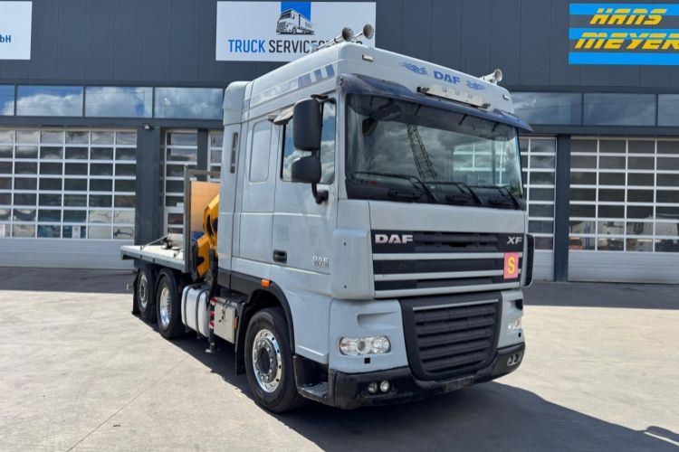 DAF XF510 Effer 255-5 6x2 SZM/Pritsche - Camión grúa: foto 4 DAF XF510 Effer 255-5 6x2 SZM/Pritsche - Camión grúa: foto 4