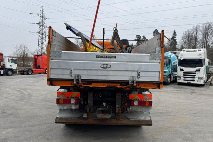 Camión volquete Mercedes-Benz Actros 1841 4x4 mit Schneeplfug: foto 6