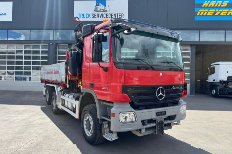 Mercedes-Benz Actros 2646 6x4/4 Fassi 275-8 Kipper - Camión grúa: foto 5 Mercedes-Benz Actros 2646 6x4/4 Fassi 275-8 Kipper - Camión grúa: foto 5