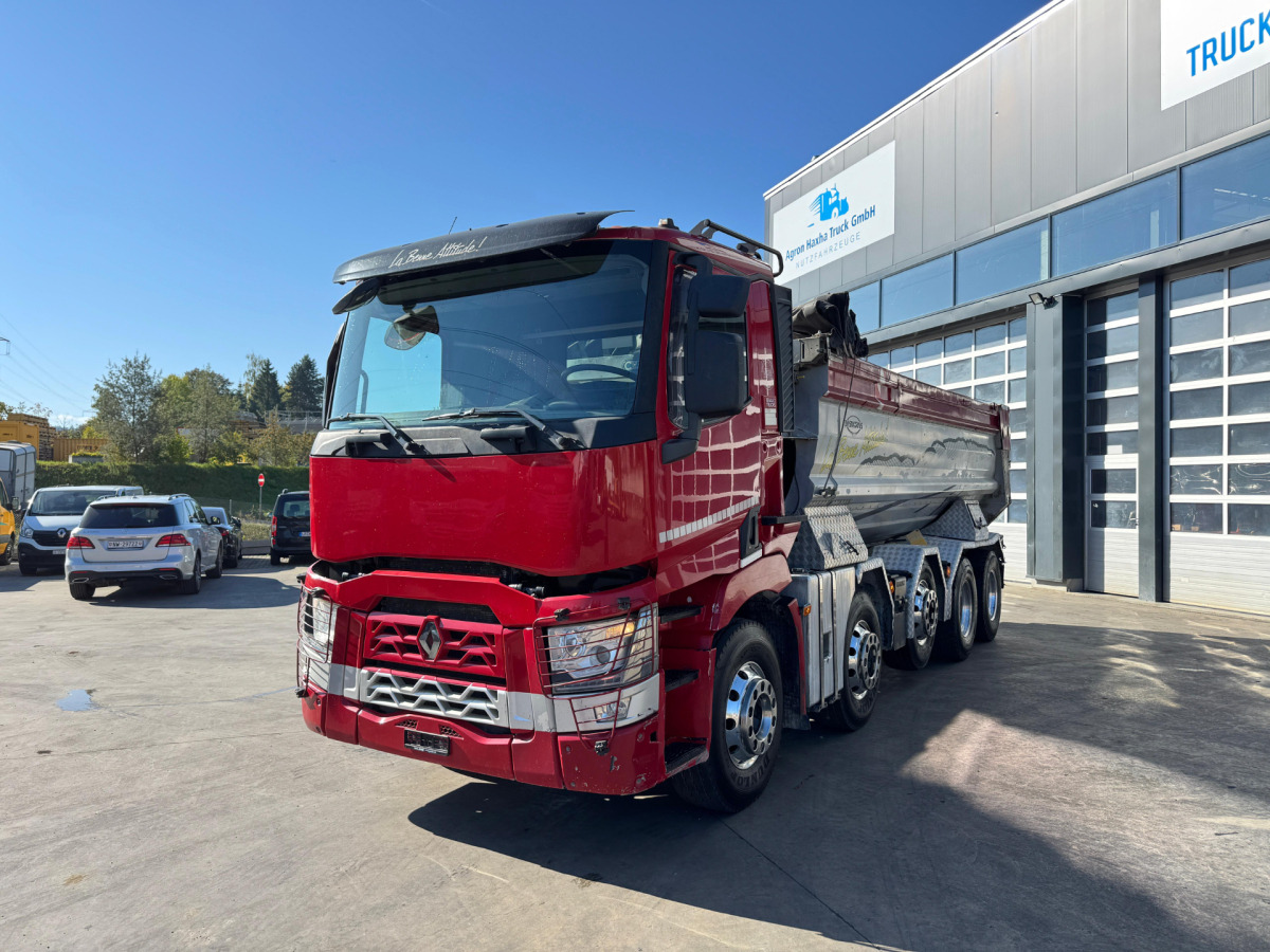 RENAULT C520 10x4 Abschiebemulde (no tipper) - Camión multibasculante: foto 1 RENAULT C520 10x4 Abschiebemulde (no tipper) - Camión multibasculante: foto 1