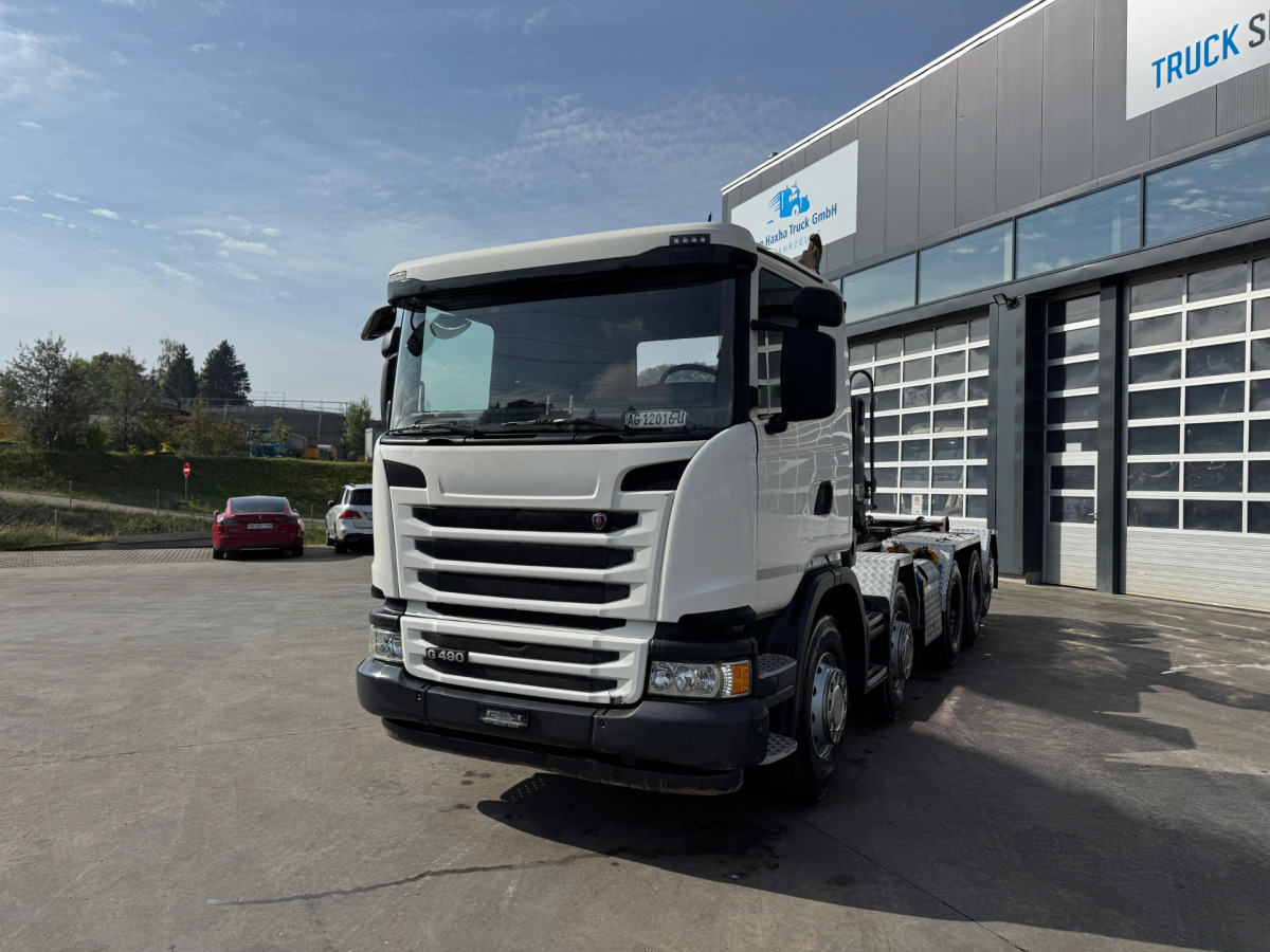 SCANIA G490 10x4 Hiab 26T - Camión multibasculante: foto 1 SCANIA G490 10x4 Hiab 26T - Camión multibasculante: foto 1