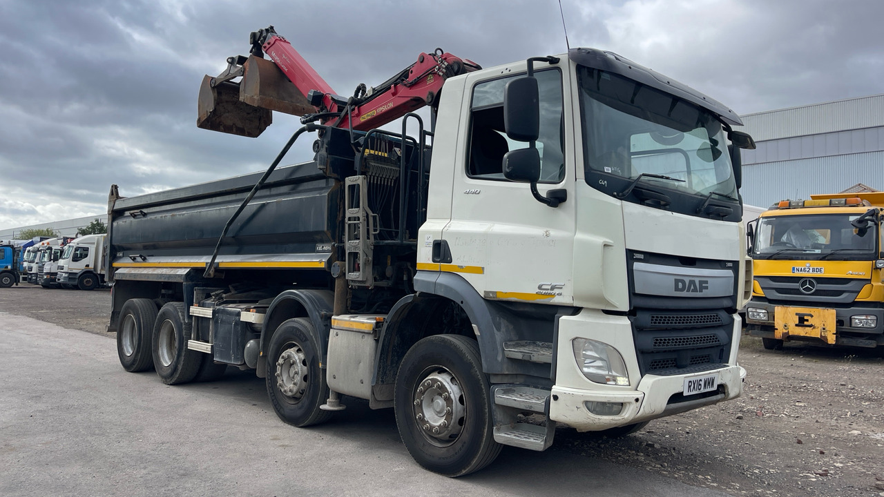 DAF CF 440 - Camión volquete, Camión grúa: foto 1 DAF CF 440 - Camión volquete, Camión grúa: foto 1