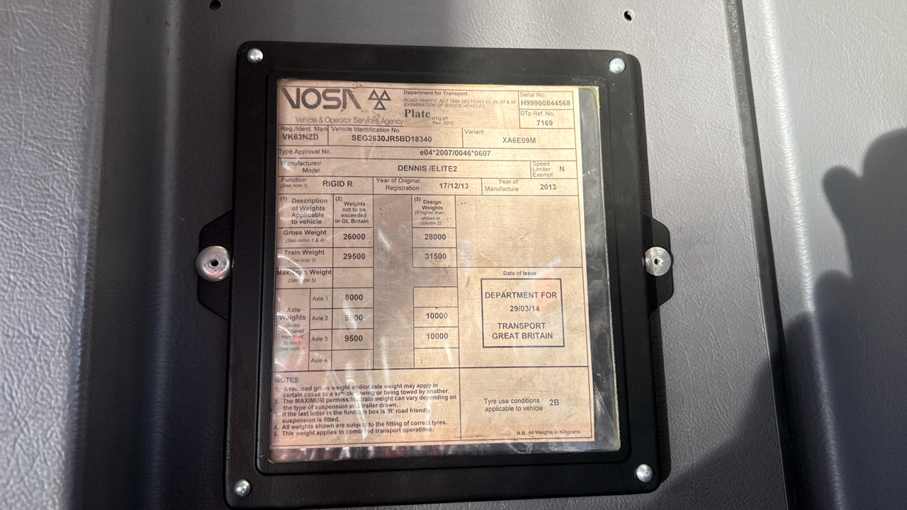 Camión de basura DENNIS ELITE 2: foto 11 Camión de basura DENNIS ELITE 2: foto 11