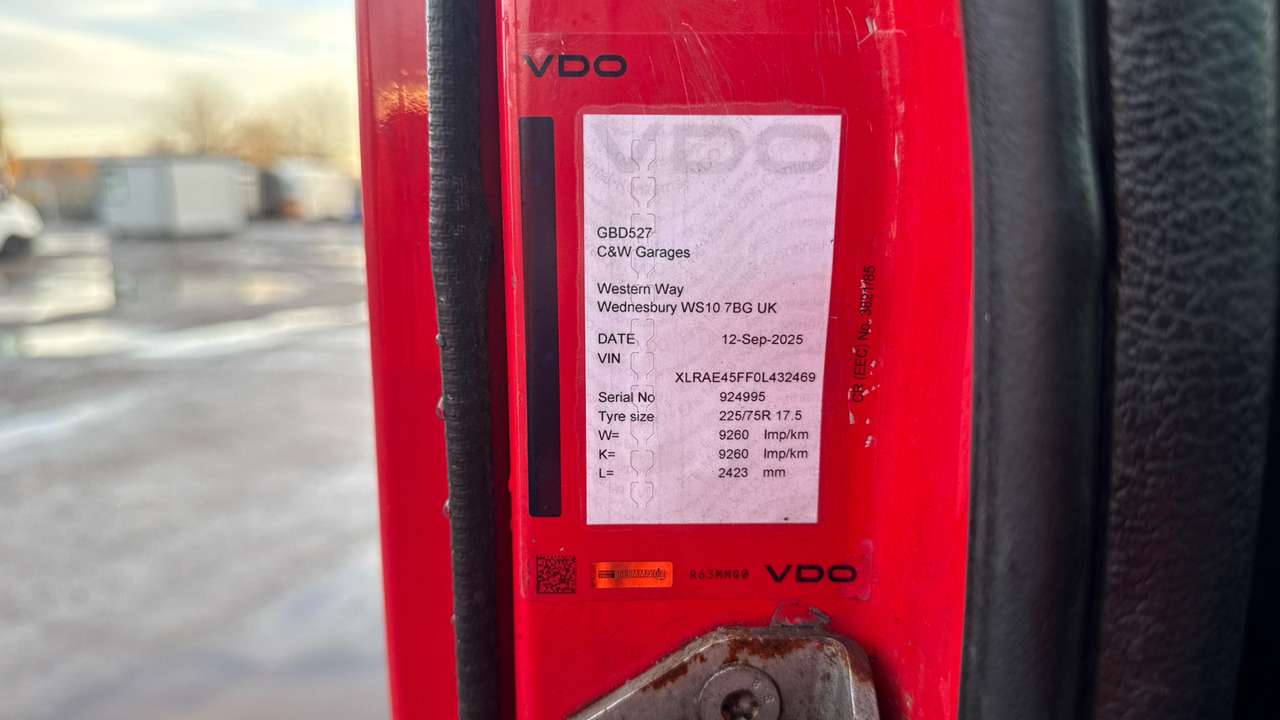 Camión caja cerrada Daf LF 45.140: foto 12 Camión caja cerrada Daf LF 45.140: foto 12