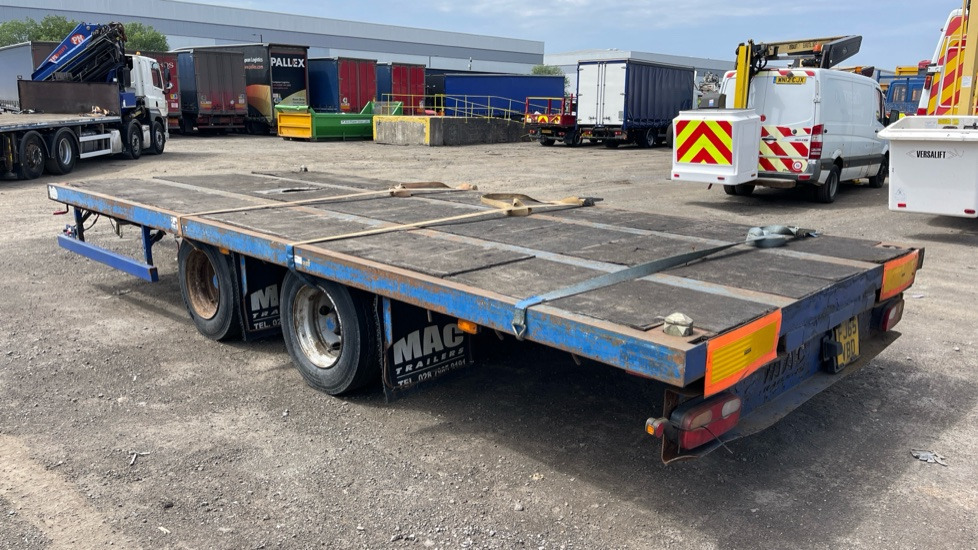 MAC TRAILERS FLAT DRAWBAR - Remolque plataforma/ Caja abierta: foto 4 MAC TRAILERS FLAT DRAWBAR - Remolque plataforma/ Caja abierta: foto 4