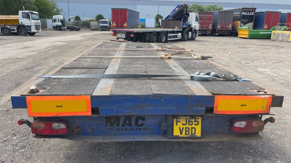 MAC TRAILERS FLAT DRAWBAR - Remolque plataforma/ Caja abierta: foto 5 MAC TRAILERS FLAT DRAWBAR - Remolque plataforma/ Caja abierta: foto 5