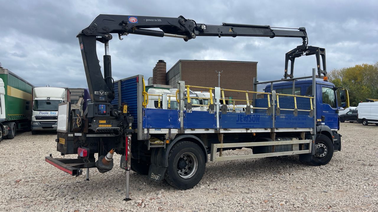 Man TGM 18.250 - Camión caja abierta, Camión grúa: foto 4 Man TGM 18.250 - Camión caja abierta, Camión grúa: foto 4