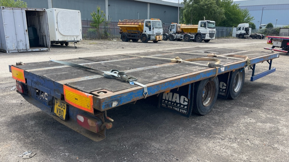MAC TRAILERS FLAT DRAWBAR - Remolque: foto 3 MAC TRAILERS FLAT DRAWBAR - Remolque: foto 3