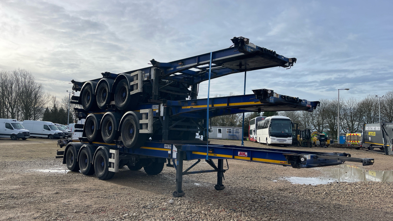 SDC SKELETAL SLIDING - STACK OF 3 - Remolque: foto 2 SDC SKELETAL SLIDING - STACK OF 3 - Remolque: foto 2