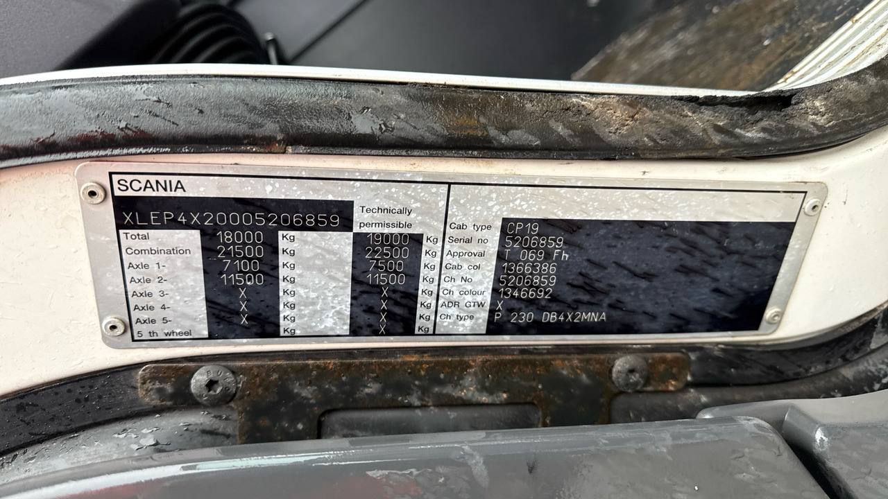 Camión chasis SCANIA P 230: foto 11 Camión chasis SCANIA P 230: foto 11