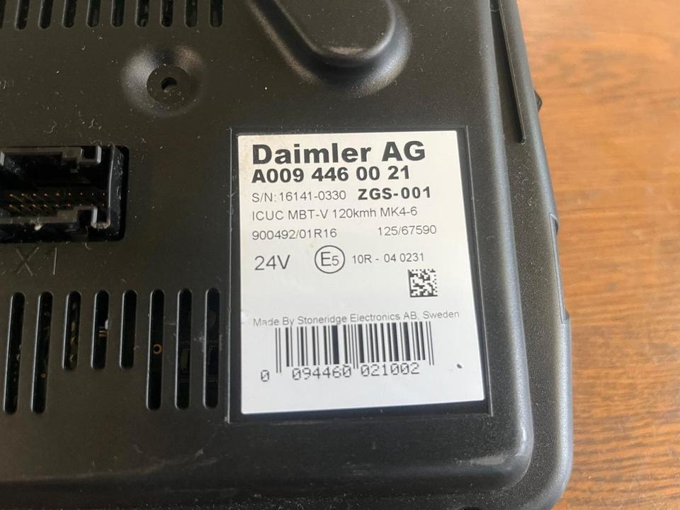 Mercedes Benz Actros MP4 Kombiinstrument / Tacho A0094460021 - Salpicadero para Camión: foto 3 Mercedes Benz Actros MP4 Kombiinstrument / Tacho A0094460021 - Salpicadero para Camión: foto 3