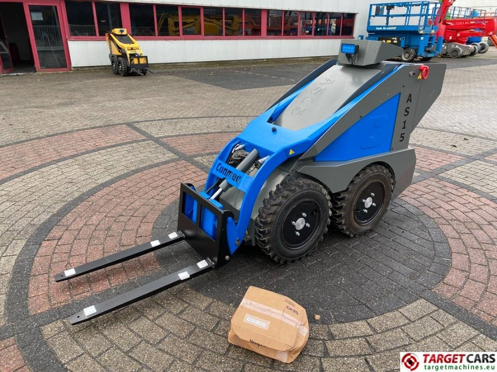 Conmeq AS15 Mini Skid Steer Electric Wheel Loader - Minicargadora: foto 1 Conmeq AS15 Mini Skid Steer Electric Wheel Loader - Minicargadora: foto 1
