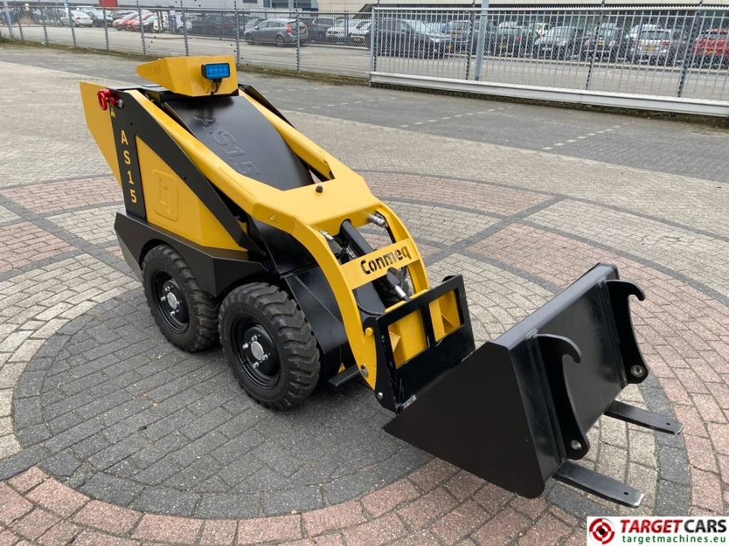 Conmeq AS15 Mini Skid Steer Loader 4x4 Electric - Cargadora de ruedas: foto 2 Conmeq AS15 Mini Skid Steer Loader 4x4 Electric - Cargadora de ruedas: foto 2