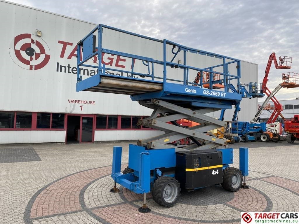 Plataforma de tijeras Genie GS-2669RT Diesel 4x4 Scissor Work Lift 1000cm: foto 17