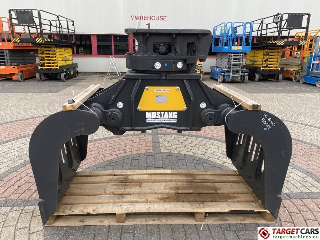 Mustang GRP1500 Hydraulic Rotation Sorting Grapple 17~23T - Pinza de manipulación para Maquinaria de construcción: foto 1 Mustang GRP1500 Hydraulic Rotation Sorting Grapple 17~23T - Pinza de manipulación para Maquinaria de construcción: foto 1