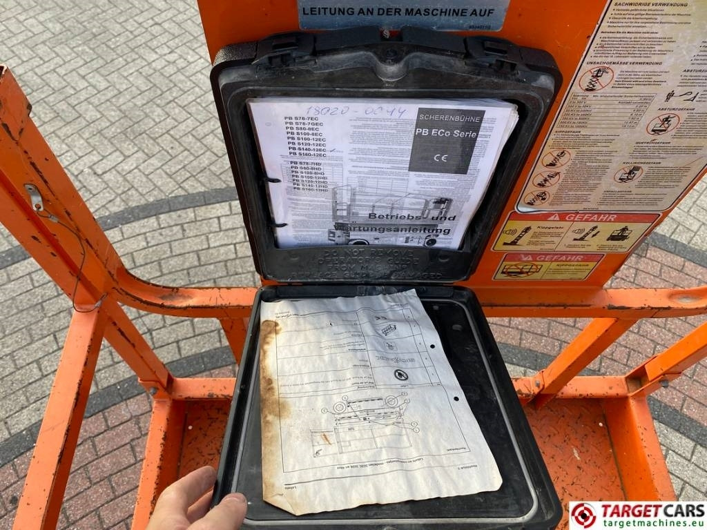 Plataforma de tijeras PB Lifttechnik S140-12EC Electric Scissor Work Lift 1380cm: foto 27