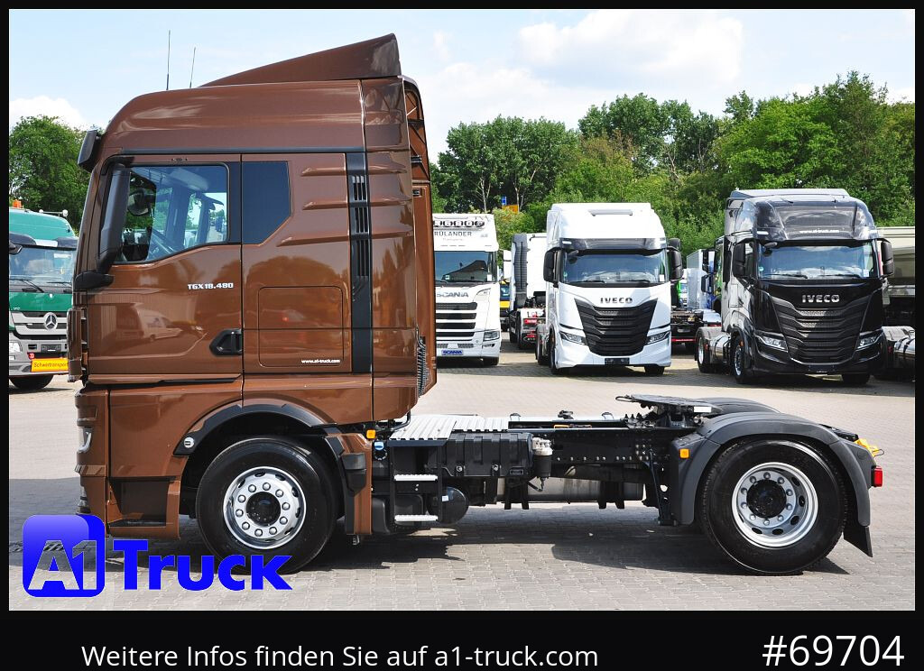 Cabeza tractora MAN TGX 18,480 BLS Intarder Standklima, Soundsysem: foto 12