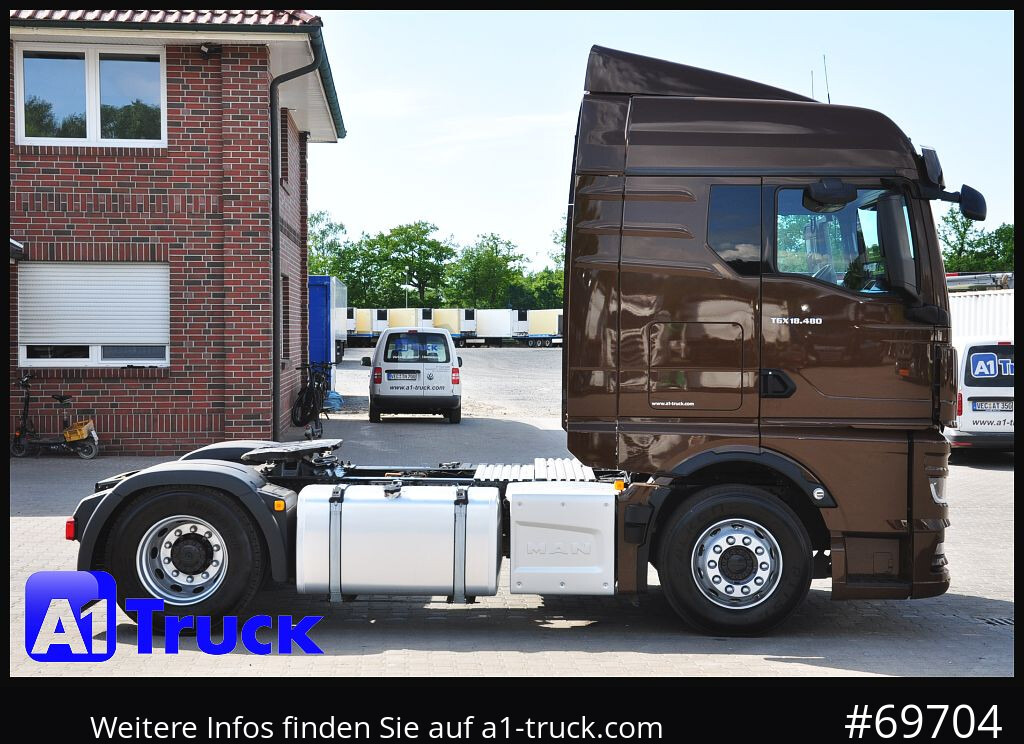 Cabeza tractora MAN TGX 18,480 BLS Intarder Standklima, Soundsysem: foto 8