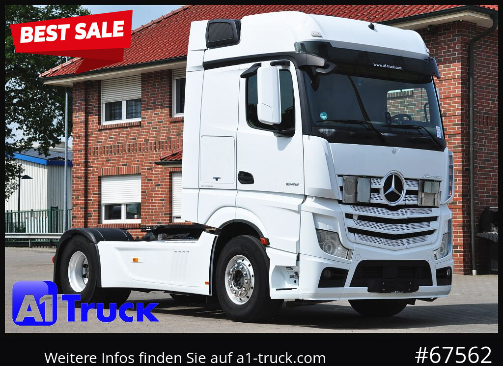 MERCEDES-BENZ Actros 1848 BigSpace Hydraulik, - Cabeza tractora: foto 1 MERCEDES-BENZ Actros 1848 BigSpace Hydraulik, - Cabeza tractora: foto 1