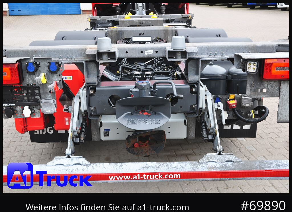 DAF XF 480, BDF, 7,45, 7,82, Lift-Lenkachse, - Camión portacontenedore/ Intercambiable: foto 3 DAF XF 480, BDF, 7,45, 7,82, Lift-Lenkachse, - Camión portacontenedore/ Intercambiable: foto 3