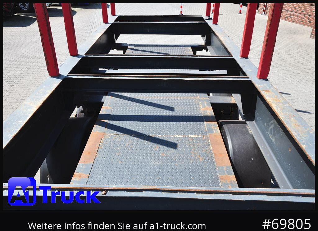 FLIEGL SDS01, Langholz, Containeraufbau, Liftachse, - Semirremolque maderero: foto 3 FLIEGL SDS01, Langholz, Containeraufbau, Liftachse, - Semirremolque maderero: foto 3