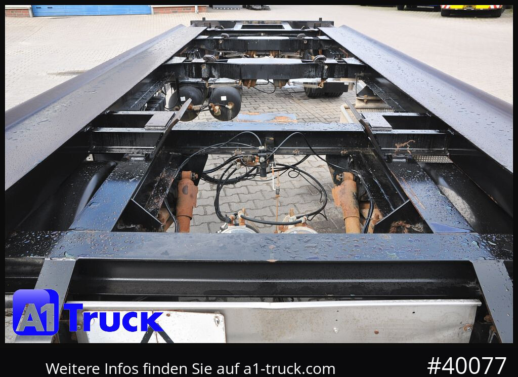 HUEFFERMANN HAR 1870, SAF, ABS, Duomatic - Remolque multilift/ Portacontenedores de cadenas: foto 5 HUEFFERMANN HAR 1870, SAF, ABS, Duomatic - Remolque multilift/ Portacontenedores de cadenas: foto 5