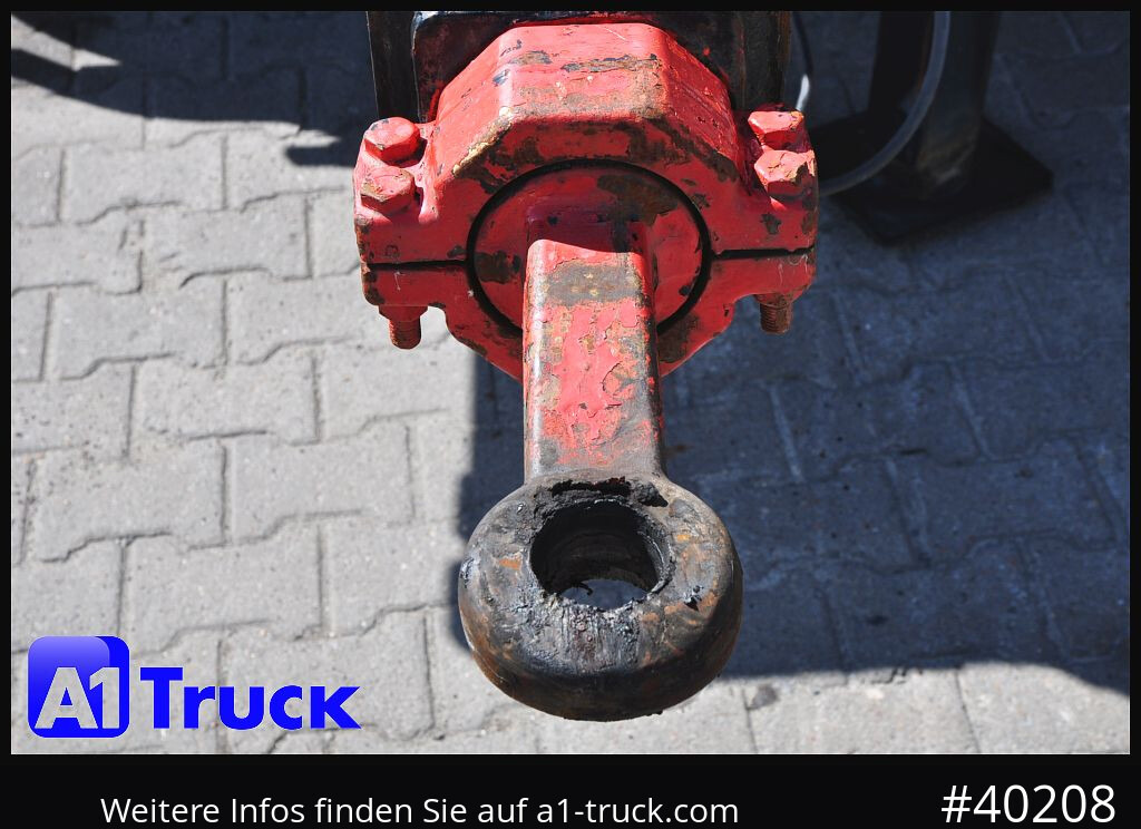 HUEFFERMANN HTA1800, Ballast, BPW Achsen,  Luft, - Remolque plataforma/ Caja abierta: foto 3 HUEFFERMANN HTA1800, Ballast, BPW Achsen,  Luft, - Remolque plataforma/ Caja abierta: foto 3