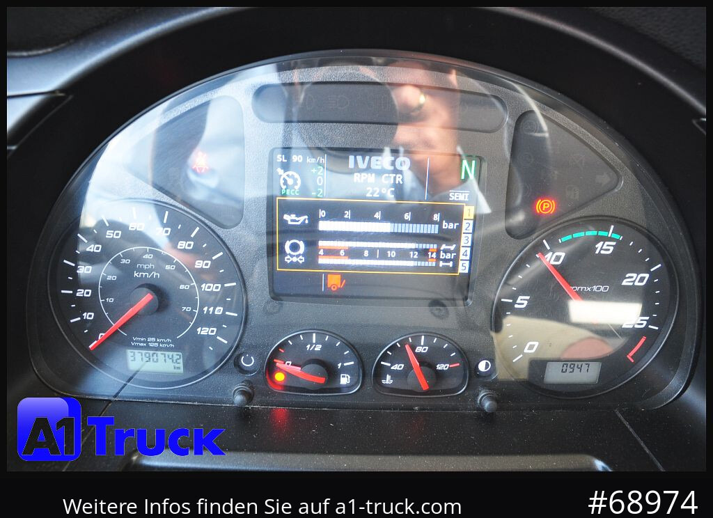 IVECO AS260SY-46 BDF LNG LBW Lenkachse Steering - Camión portacontenedore/ Intercambiable: foto 4 IVECO AS260SY-46 BDF LNG LBW Lenkachse Steering - Camión portacontenedore/ Intercambiable: foto 4